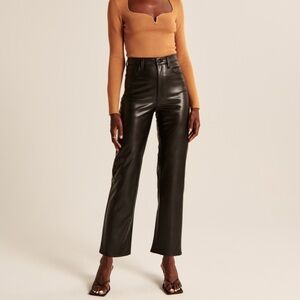 ABERCROMBIE & FITCH The Ankle Straight Ultra High Rise Sz 27/4